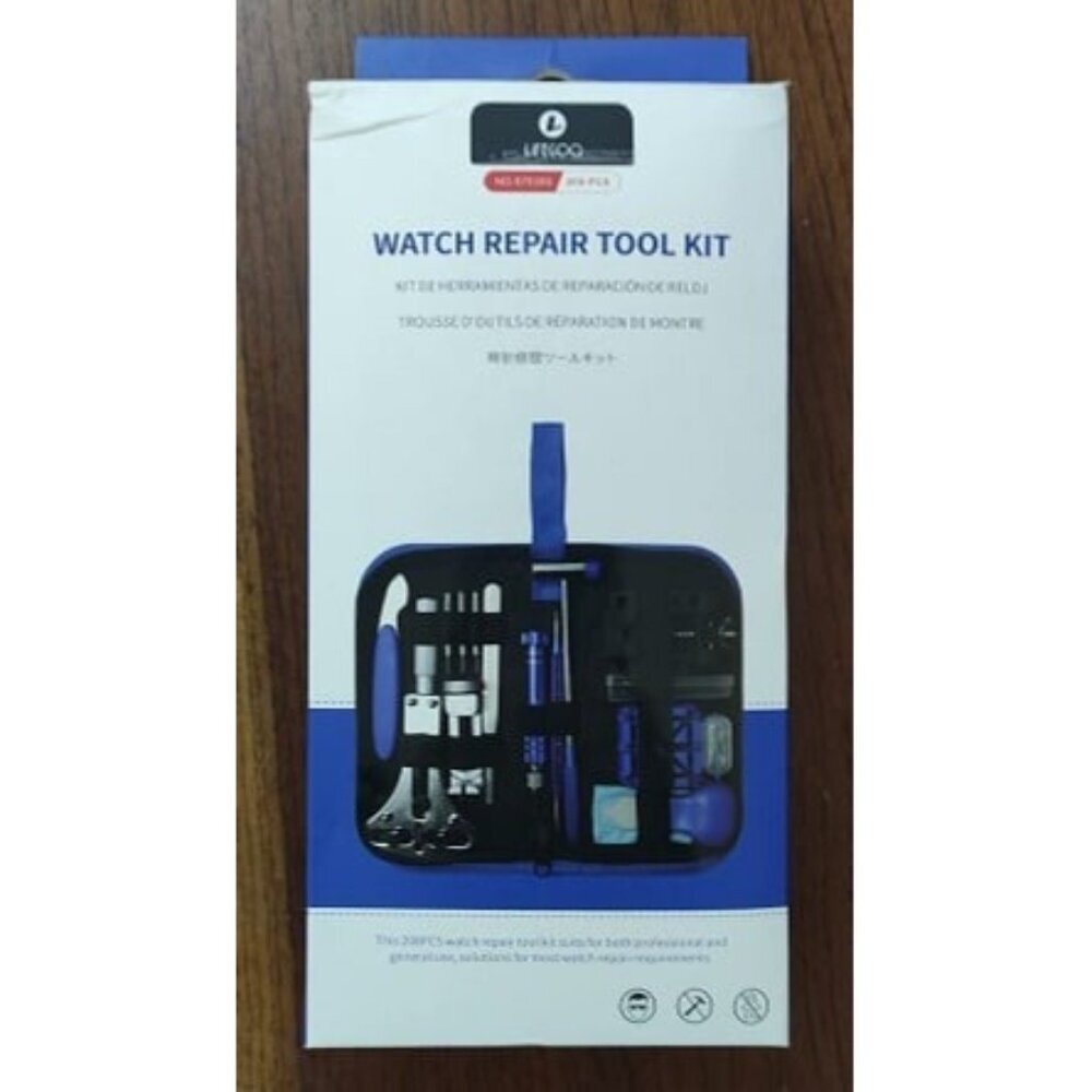 New 208pcs Watch Repair Tool Kit, Upgraded Version Watches Tools Kits